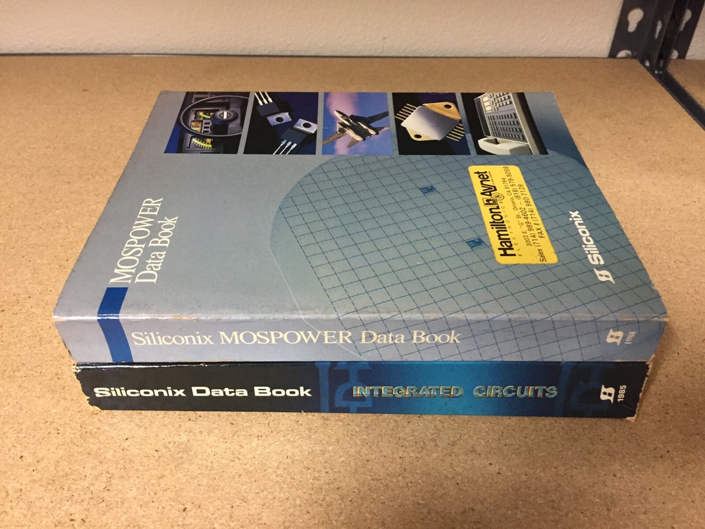 Data Book = Siliconix Analog and Power Integrated Circuits 1985/1988 =