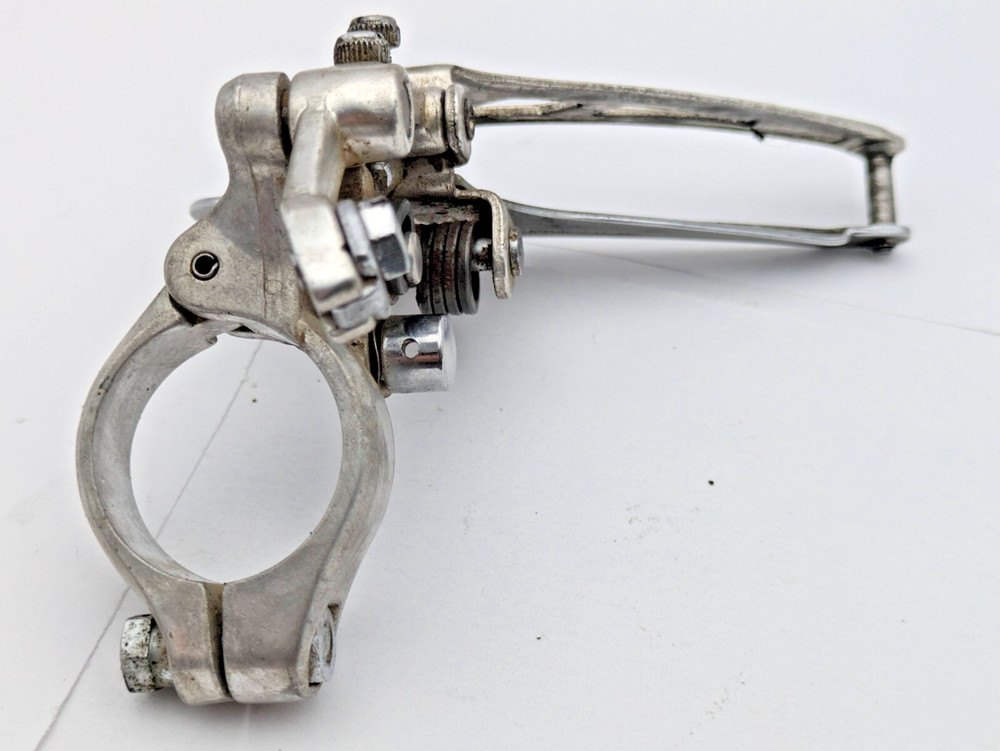 SUNTOUR ARX FRONT DERAILLEUR JAPAN MAEDA 28.6 CABLE STOP SILVER BOTTOM PULL