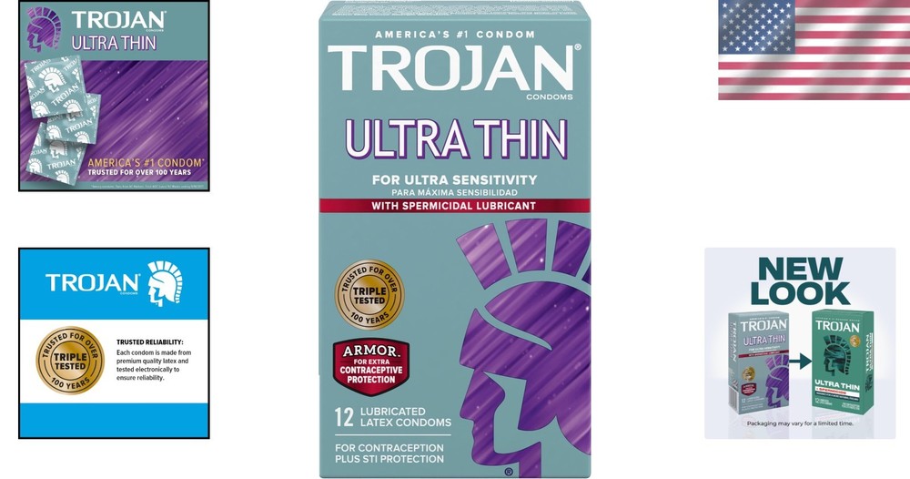 Ultra Thin Condoms Spermicidal
