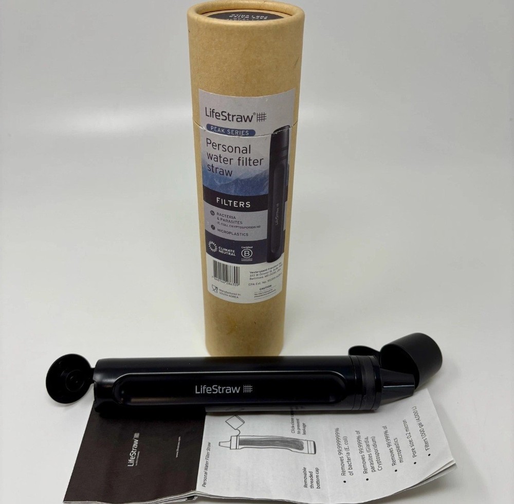 LifeStraw Peak Series Personal Water Filter Straw