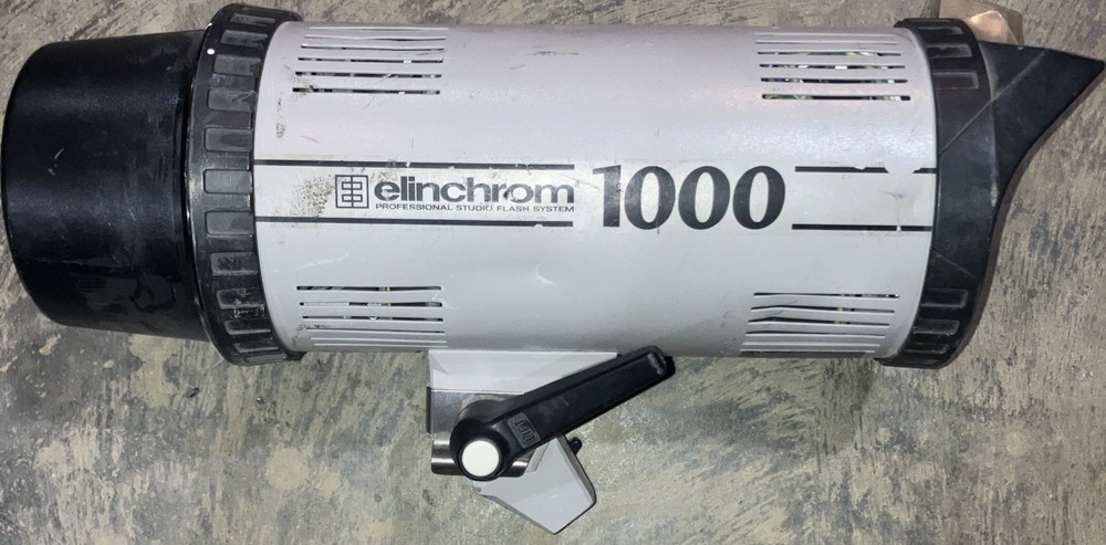 Elinchrom Classic 1000 Studio Lighting Flash Head TESTED
