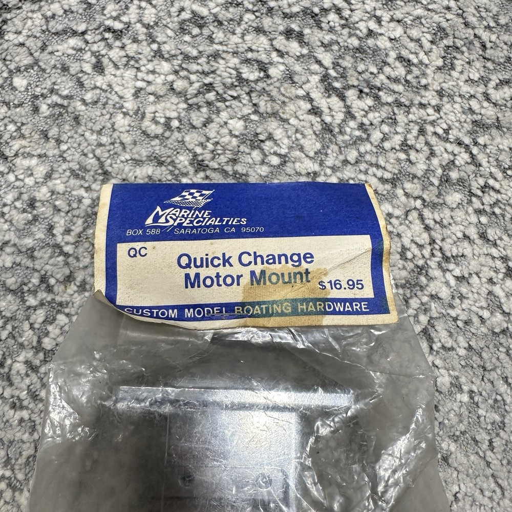 Marine specialties Quick Change Motor Mount QC