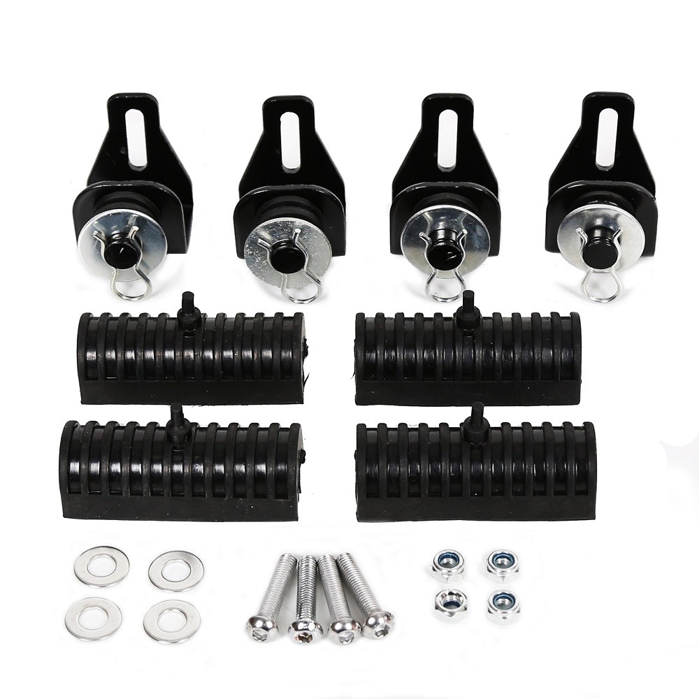 Hard Saddlebag Saddle bag Conversion Brackets Fit For Harley Softail w/ Hardware
