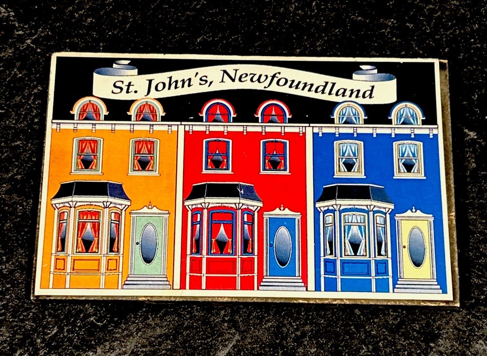 Newfoundland  St. John's - Souvenir Fridge Magnet