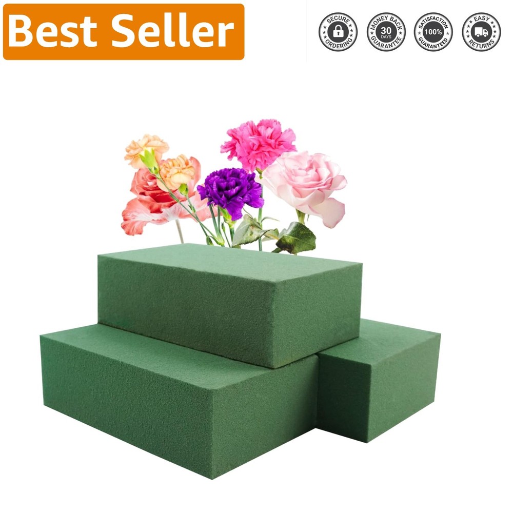 3Pcs Customizable Floral Blocks for Stunning Fresh & Artificial Arrangements