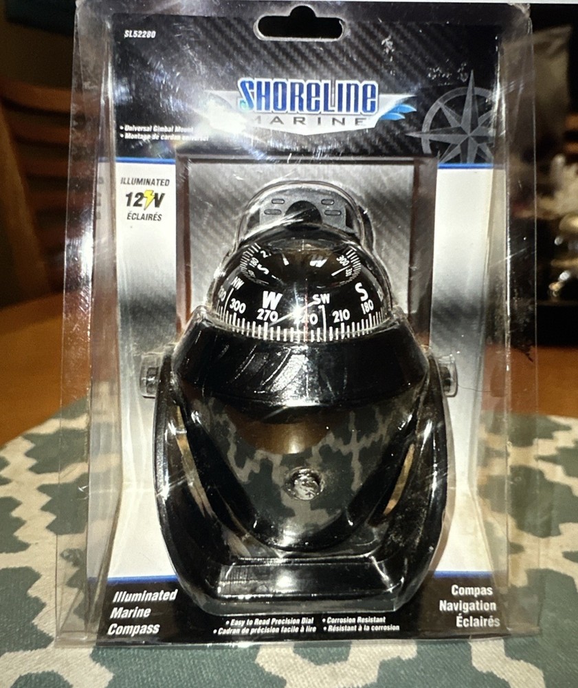 Shoreline Marine Illuminated Marine Compass