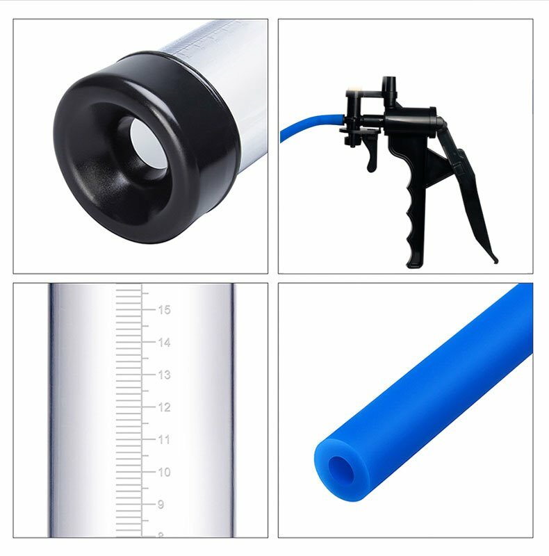 Male Vacuum Suction Trigger Penis Pump For Erectile Dysfunction Size Enlarger