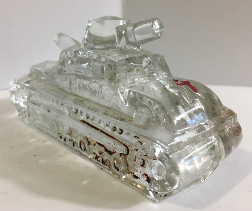 Vintage Candy Container - Military Tank (1000682)