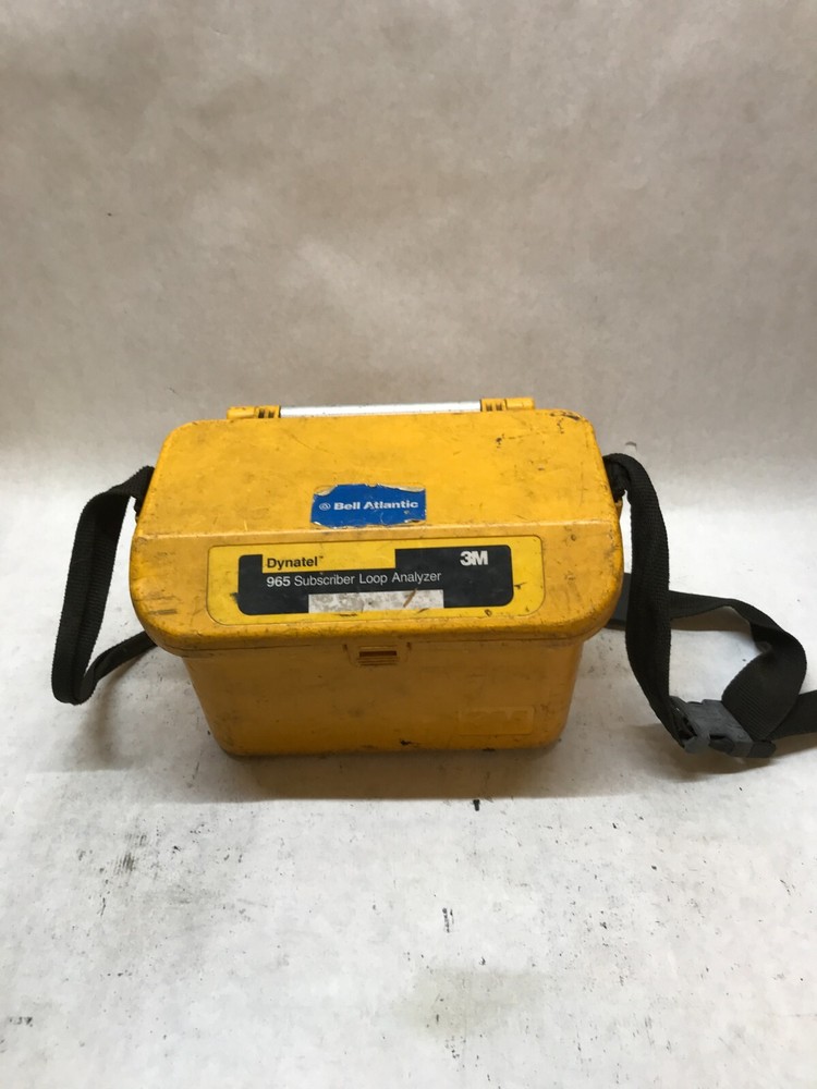 3M / DYNATEL 965 Subscriber Loop Analyzer *With Leads *UNTESTED* USED AS IS - DW