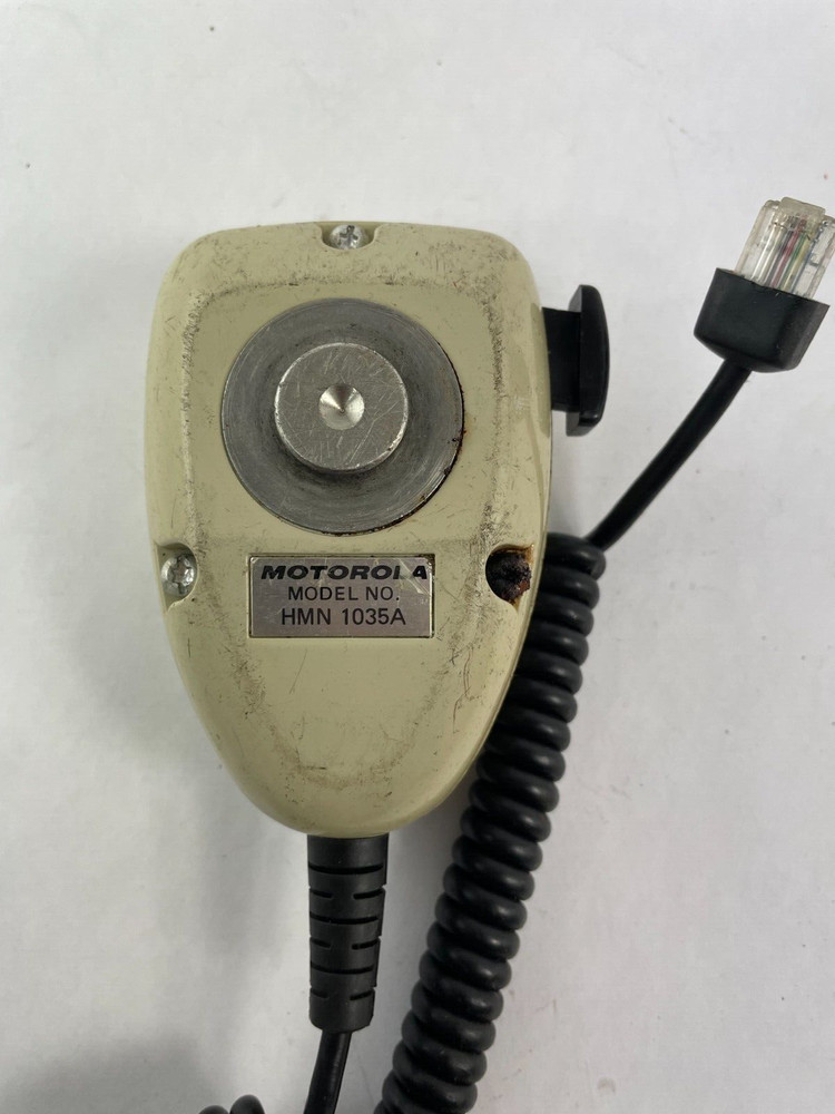 Motorola Model No HMN 1035A Palm Held Microphone