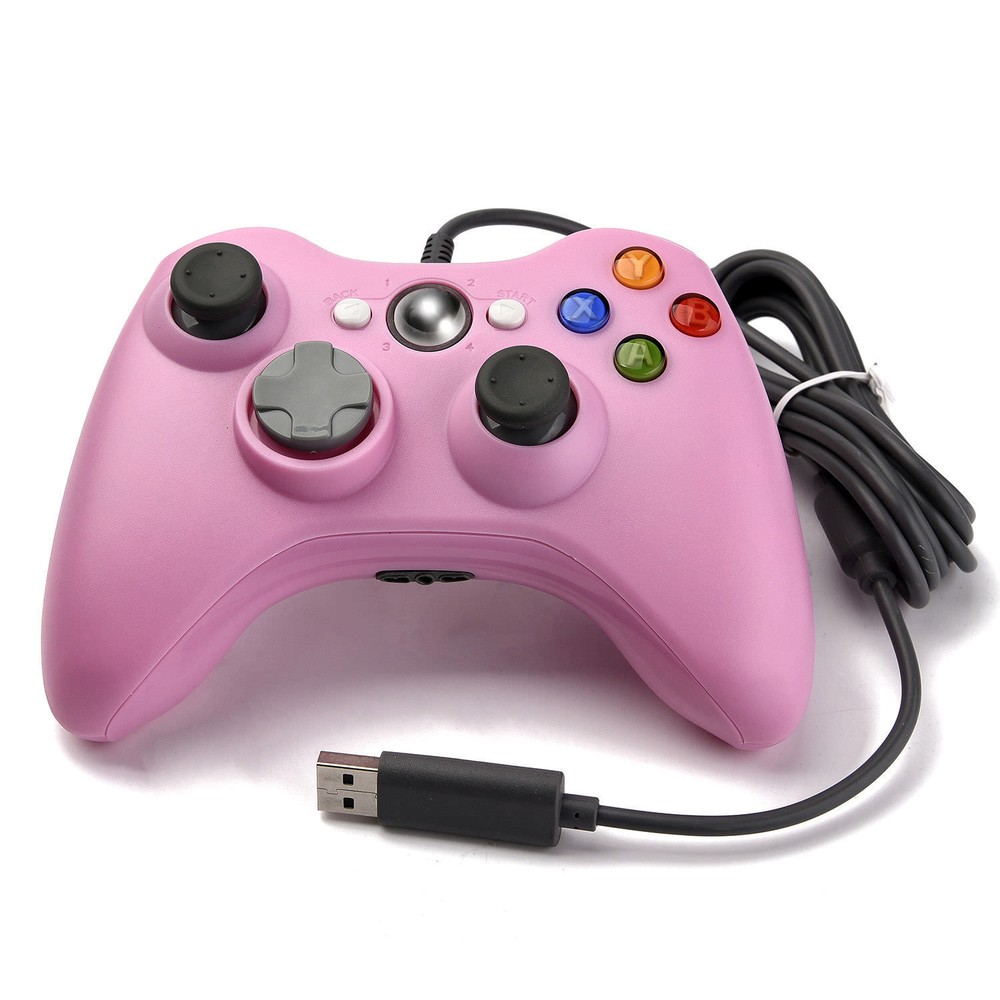 Xbox 360 Controller For PC Windows USB Wired  Shaped Game Controller Gamepad