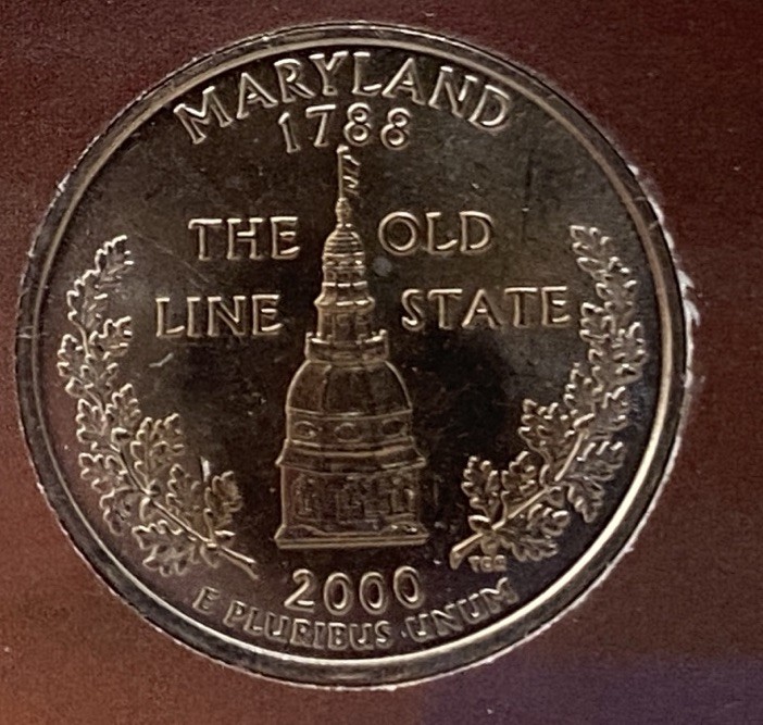 Colorized Lighthouse State Quarter Coin Collection