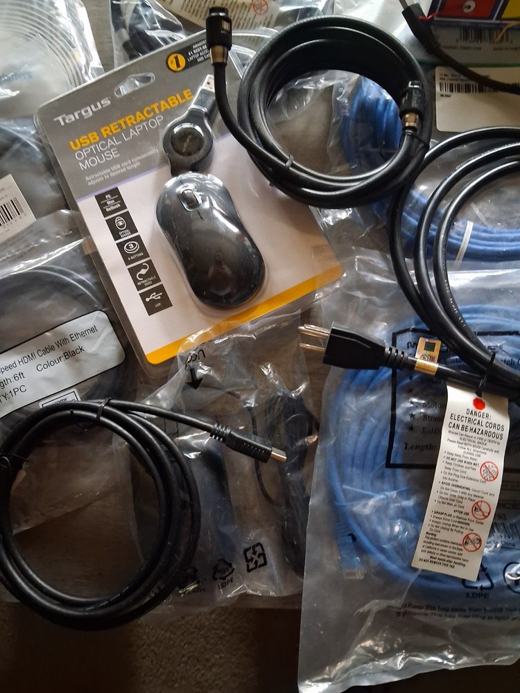 Computer & Entertainment System Accessories Lot --See List--