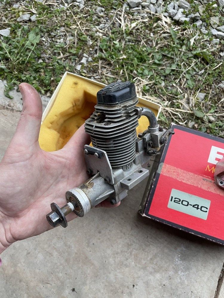 ENYA 120-4C FOUR STROKE REMOTE CONTROL MODEL AIRPLANE ENGINE POWERHOUSE