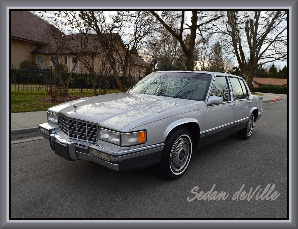 1992 Cadillac Sedan DeVille Silver, Toolbox - Refrigerator Magnet, 42 MIL