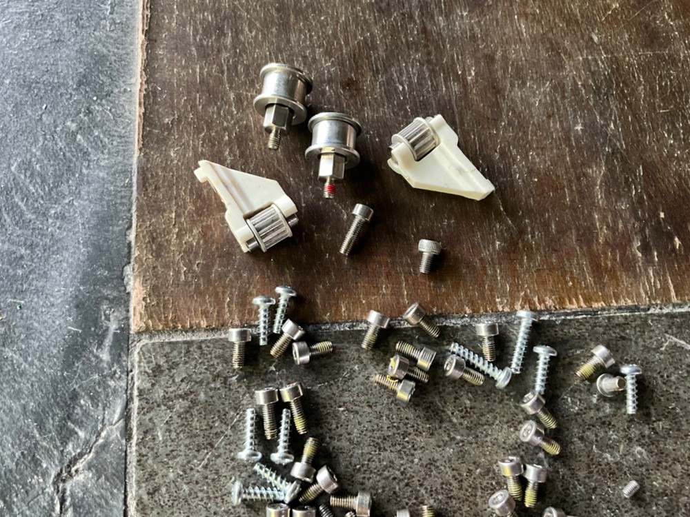 Systems Cube 3D Printer Multiple Screws and wire connectors