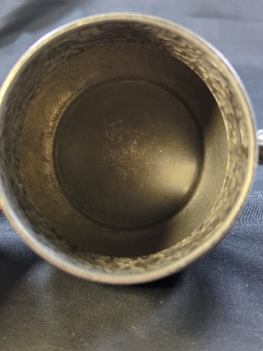 E.G. Webster & Son Floral Etched Ornate Silver Plated Double Handle Sugar Bowl