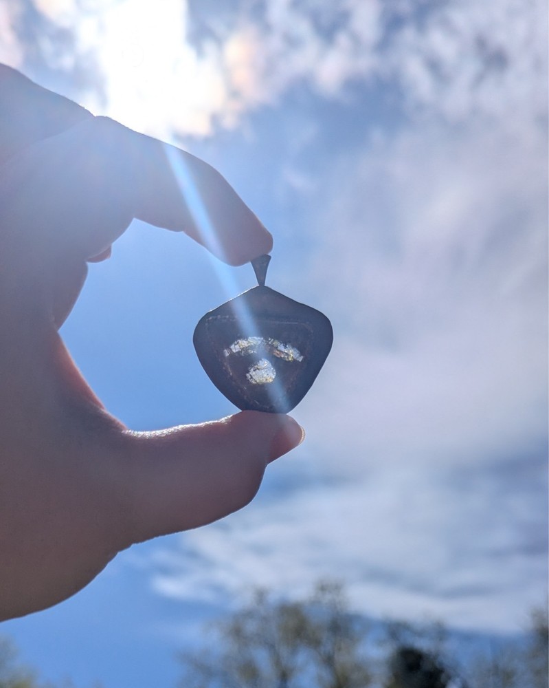 Powerful Copper Shield Pendant