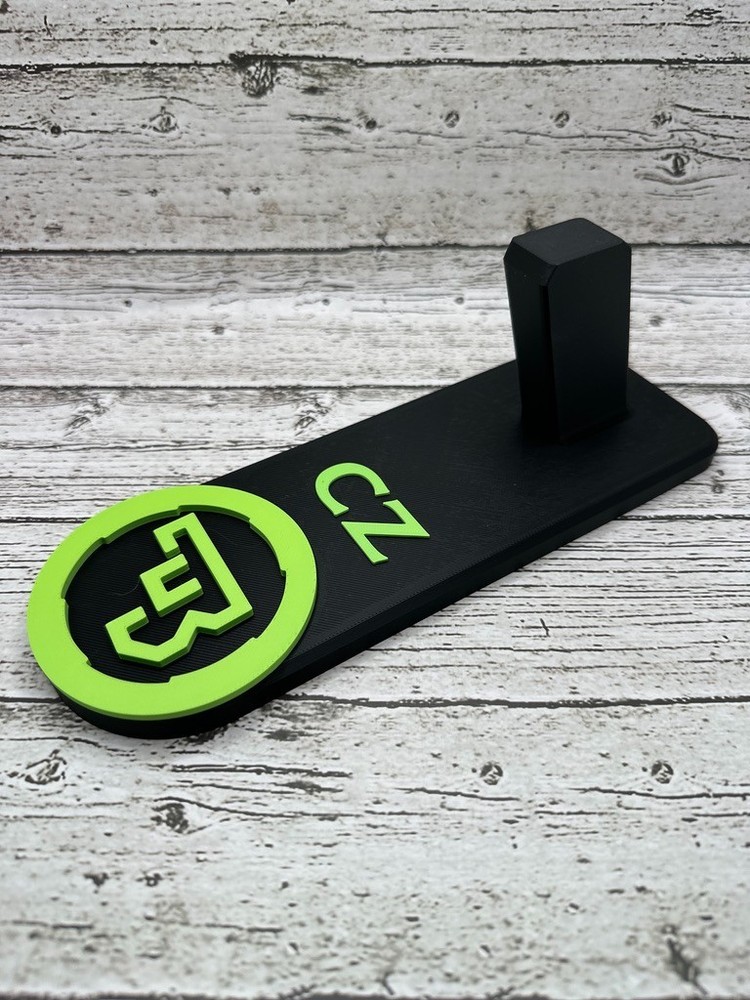 Universal Display Stand for CZ Double‑Stack Pistols – Made in Texas
