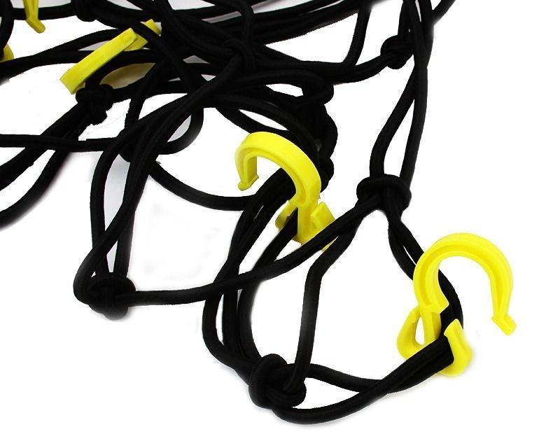 Cargo Net Web Bed Tie Down Hooks for GMC CANYON Mid Size Long Bed 60" x 98" New