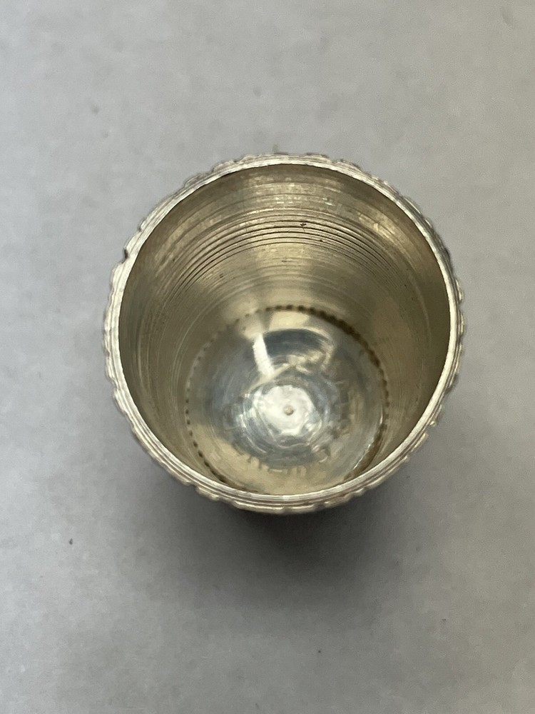 Sterling Silver Thimble For Sewing And Knitting.