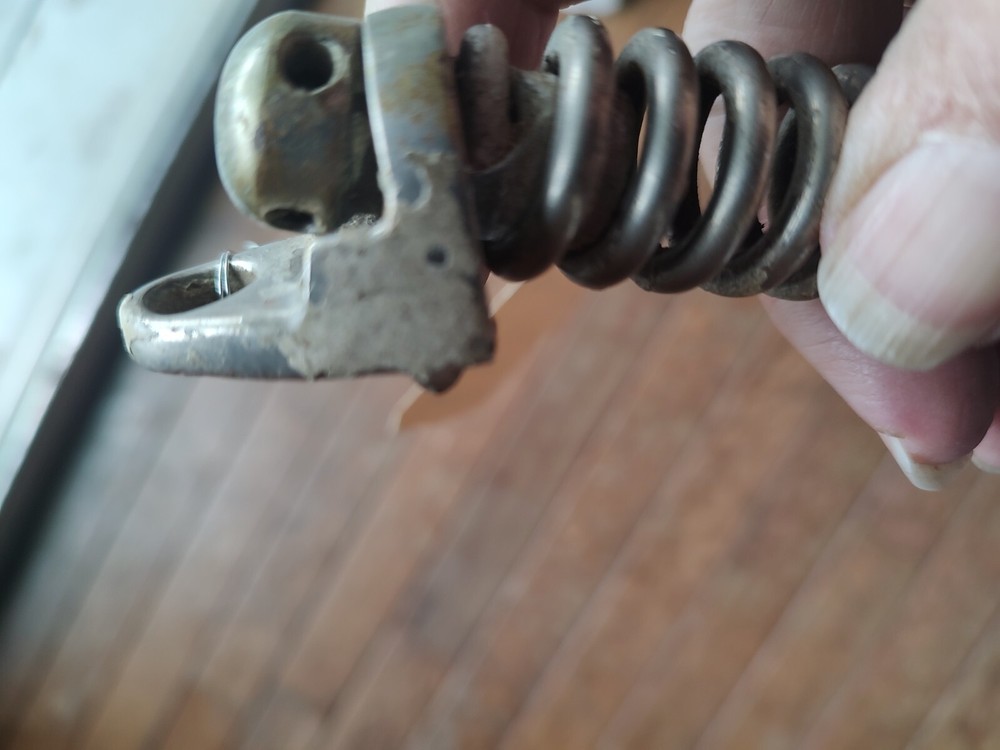 Vintage gate spring heavy duty 11 inches