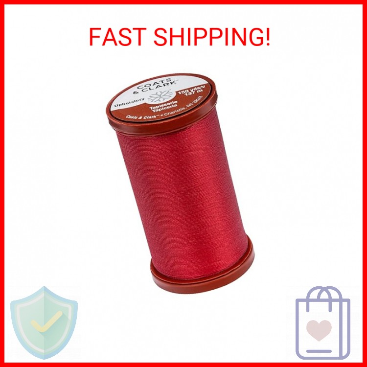Coats Extra Strong Upholstery Thread 150yd - Red
