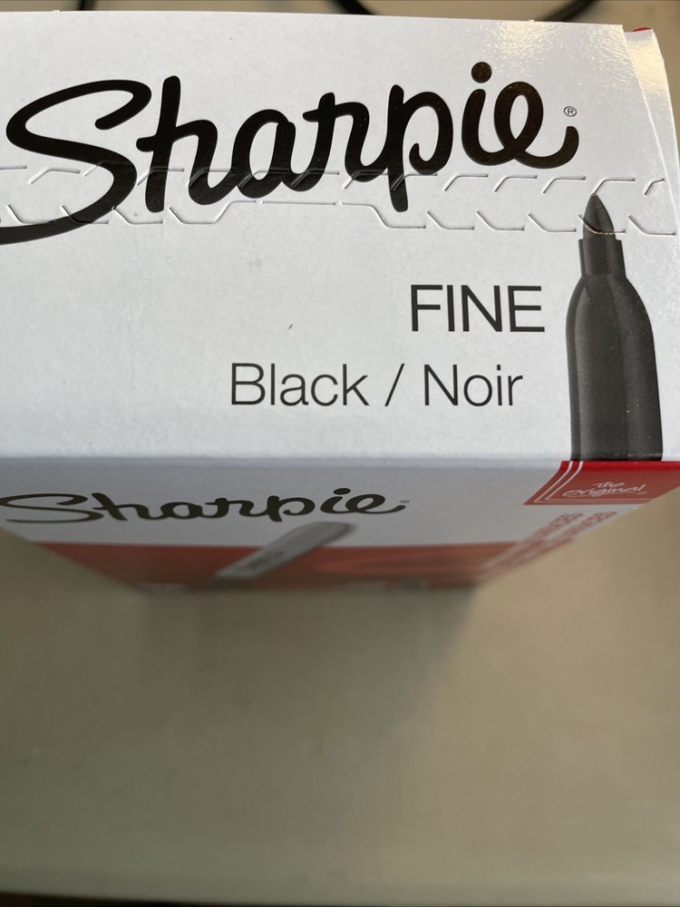 Sharpie Fine Point Permanent Marker Black 36/Pack 1884739