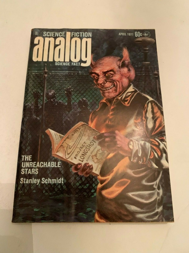 April 1971 Analog Science Fiction Science Fact Magazine