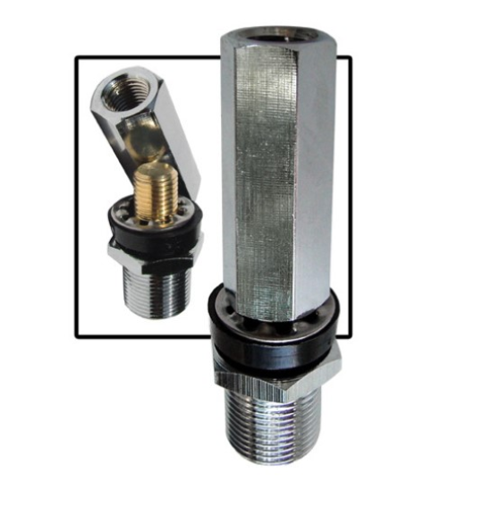 PROCOMM JBC91034L 1 1/2" Long HEX Coupler Nut with SO239