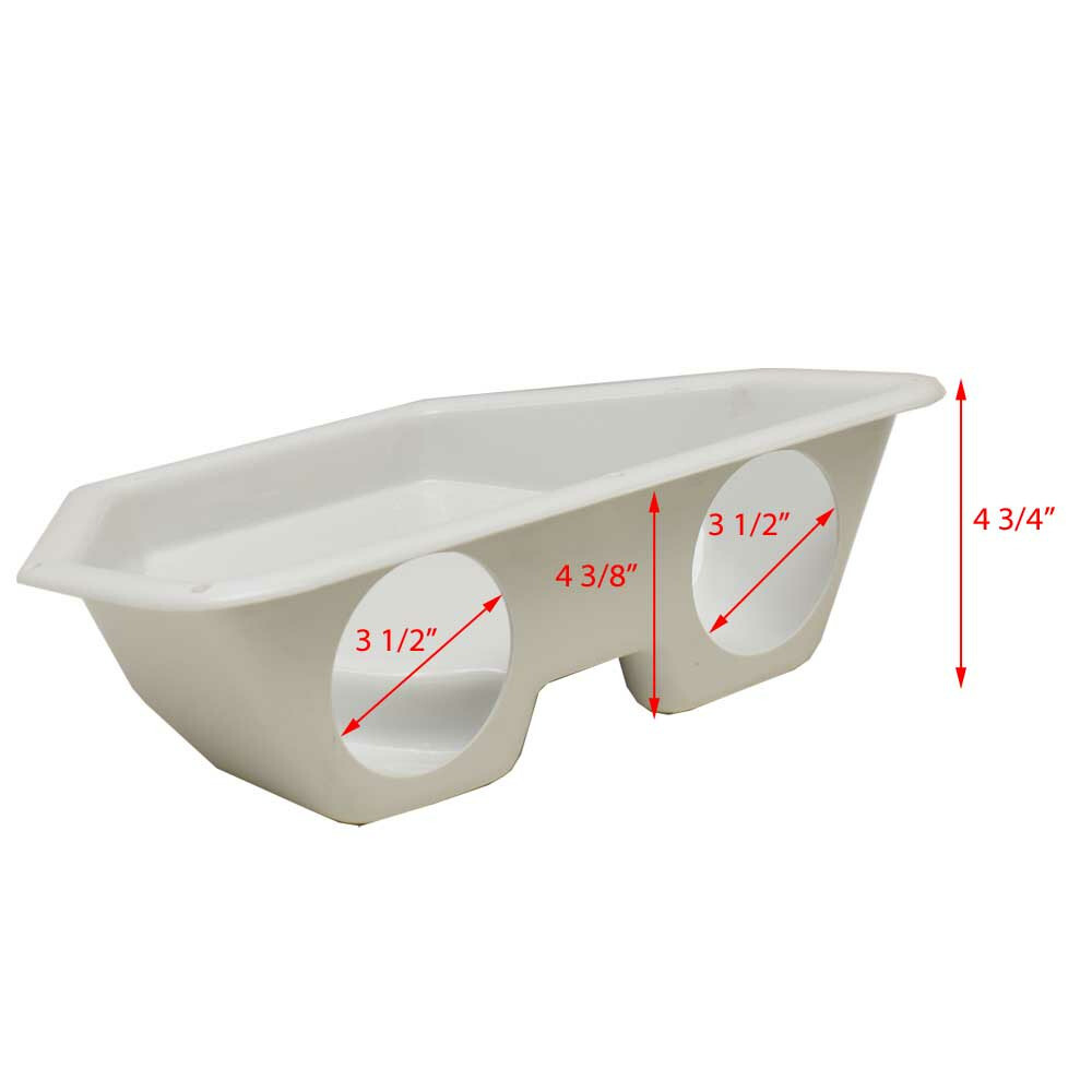 Crownline Boat Cup Holder Panel 62844 | Moonstone White