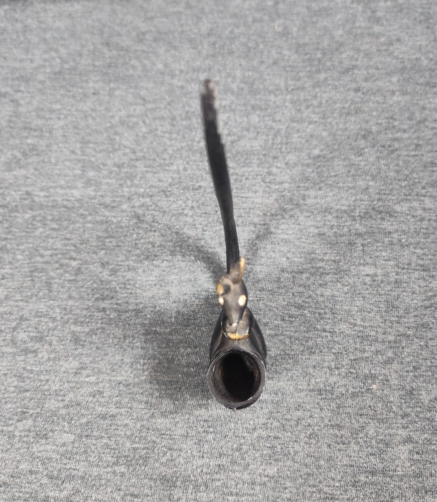 Vintage Brass Kangaroo Matchstick/Toothpick Holder