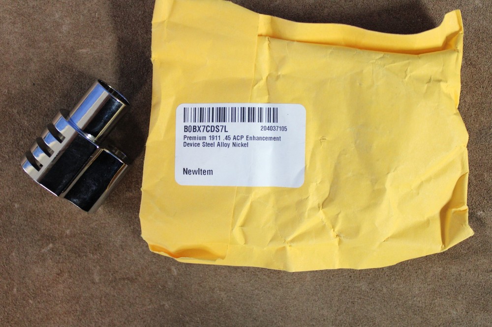 Premium 1911 .45 ACP Barrel Compensator / Muzzle Device #229