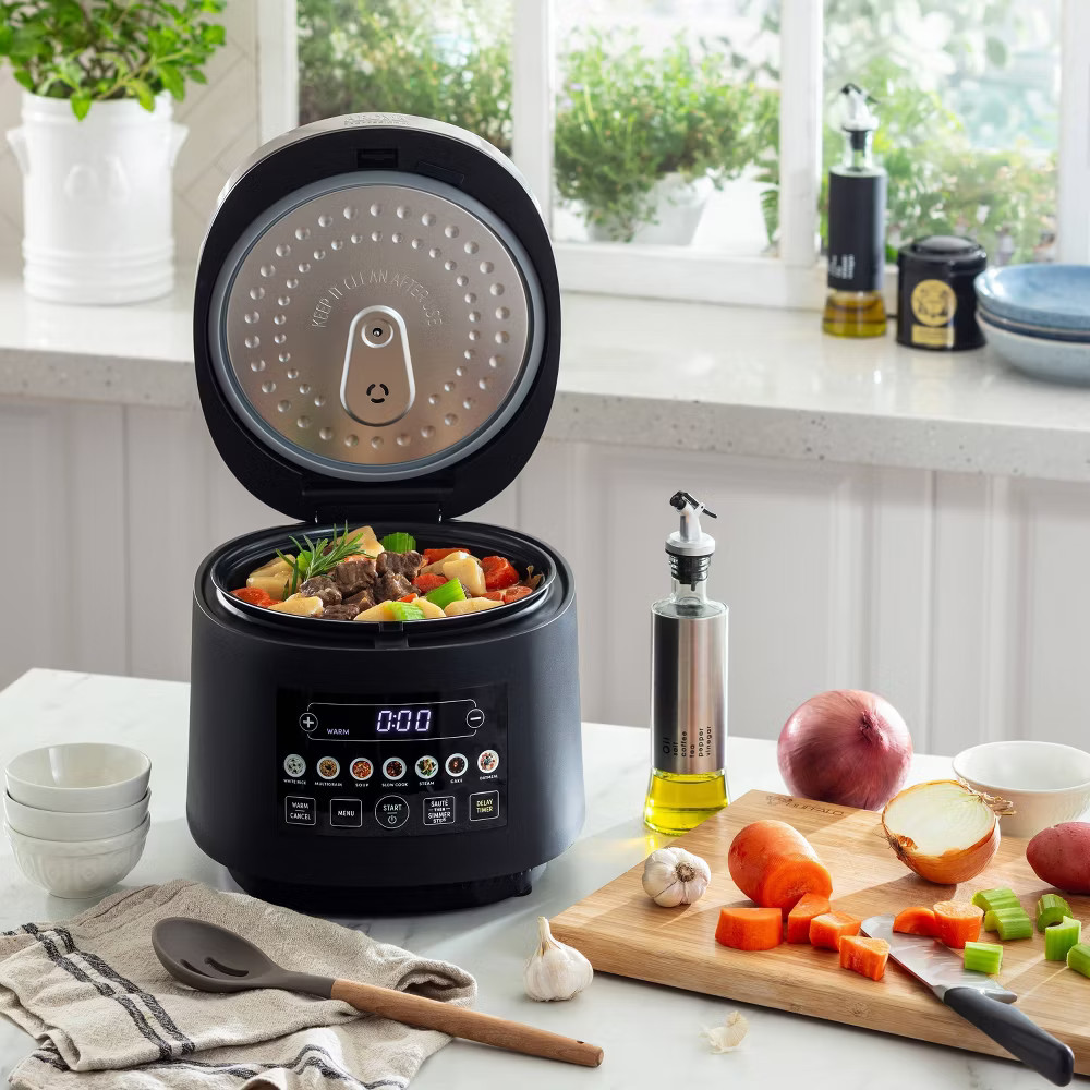 Aroma 20 Cup Digital Rice Cooker Black
