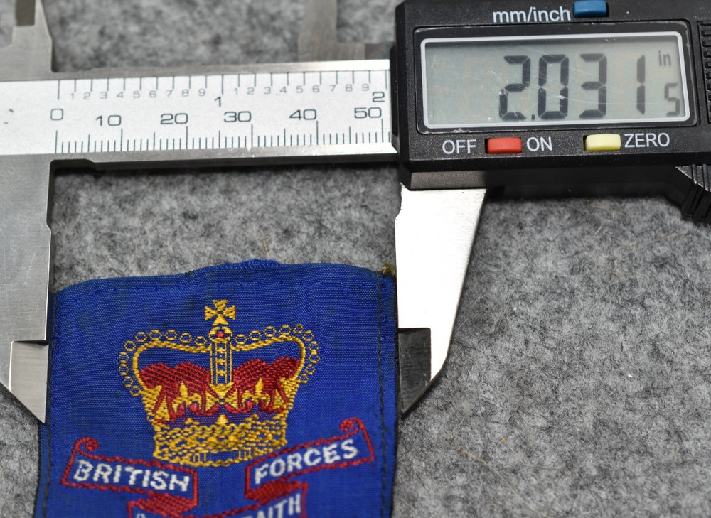 British Forces Commonwealth Woven Formation Patch