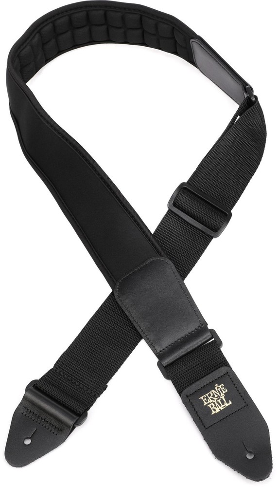 Ernie Ball Cloud Comfort Guitar Strap - Regular, Black