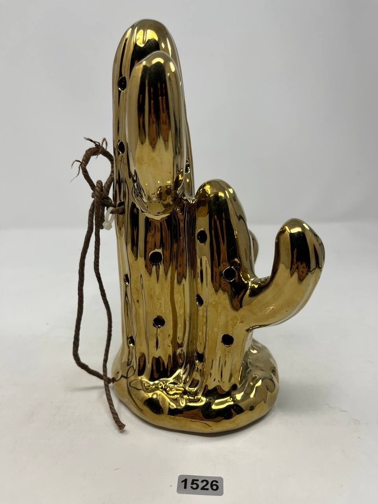 Cactus Decor - Home, Color: Gold