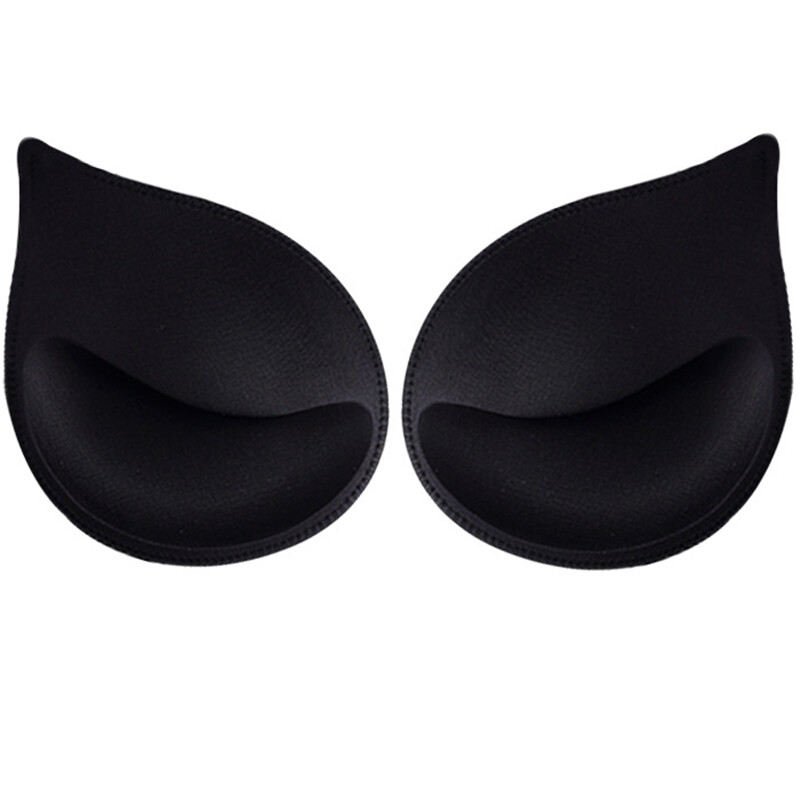 Bra Pads Bikini Soft Insert Bra Enhancer Swimsuit Padding Sponge Pad Removeable•