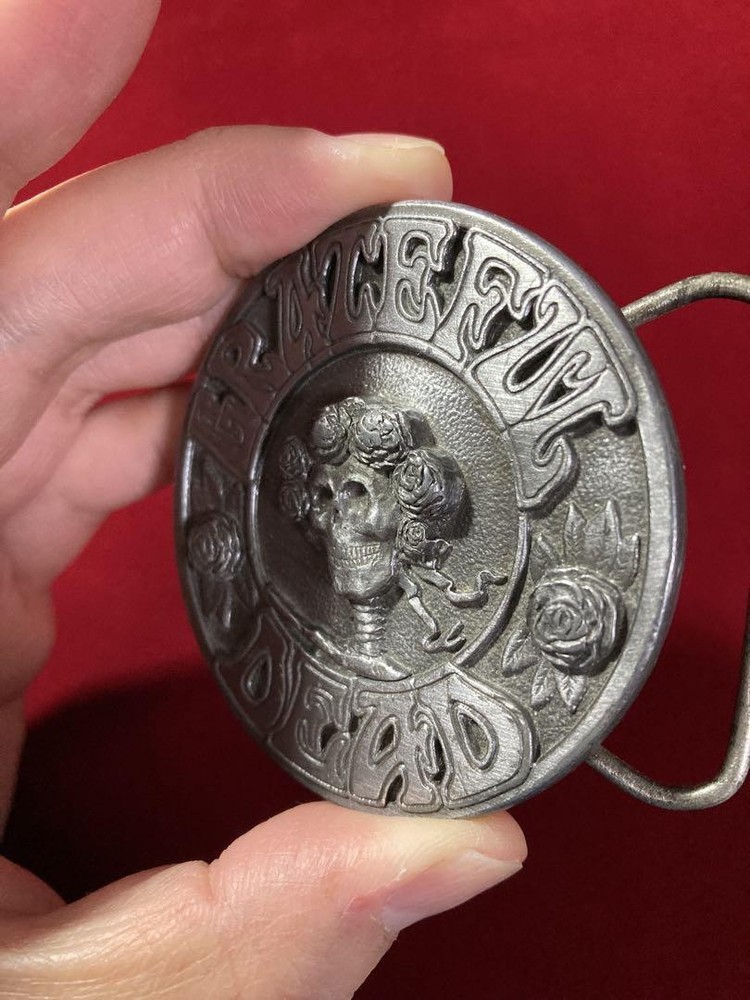 GRATEFUL DEAD Vintage Buckle KELLY & MOUSE
