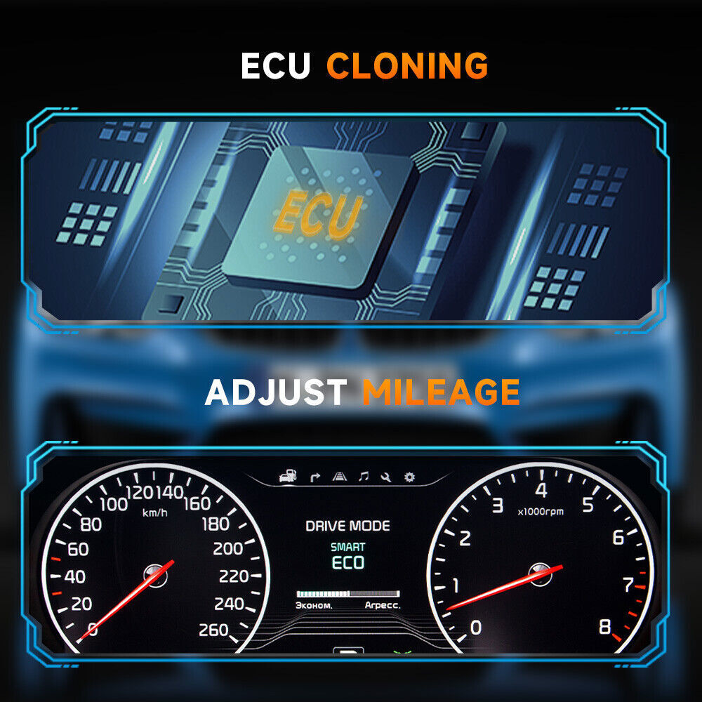 ANCEL EC500 Car Diagnostic TCM ECU Flashing Clone Read Write Reset IMMO Scanner