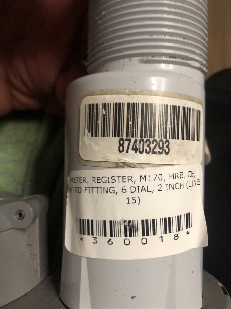 Badger meter HR E Model 170 ADE Absolute Encoder 2” Orion Transmitter