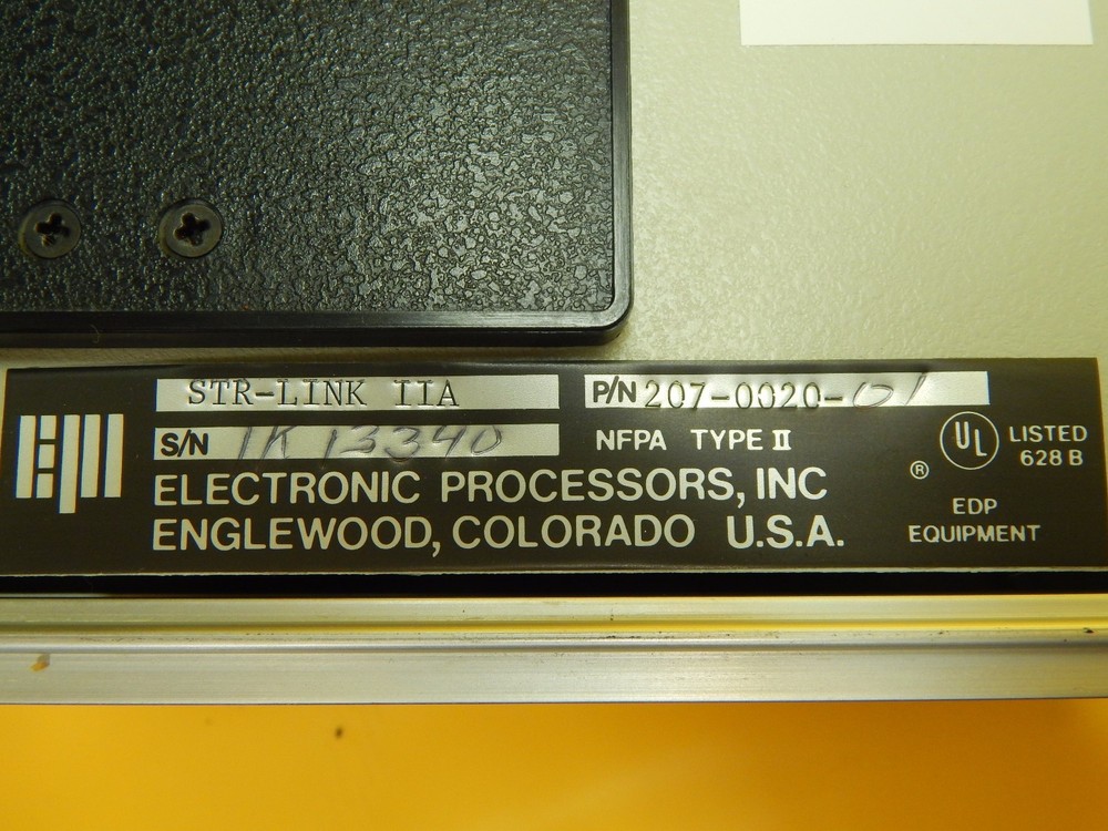 Electronic Processors 207-0020-01 Data Cassette Recorder STR-LNK IIA Used