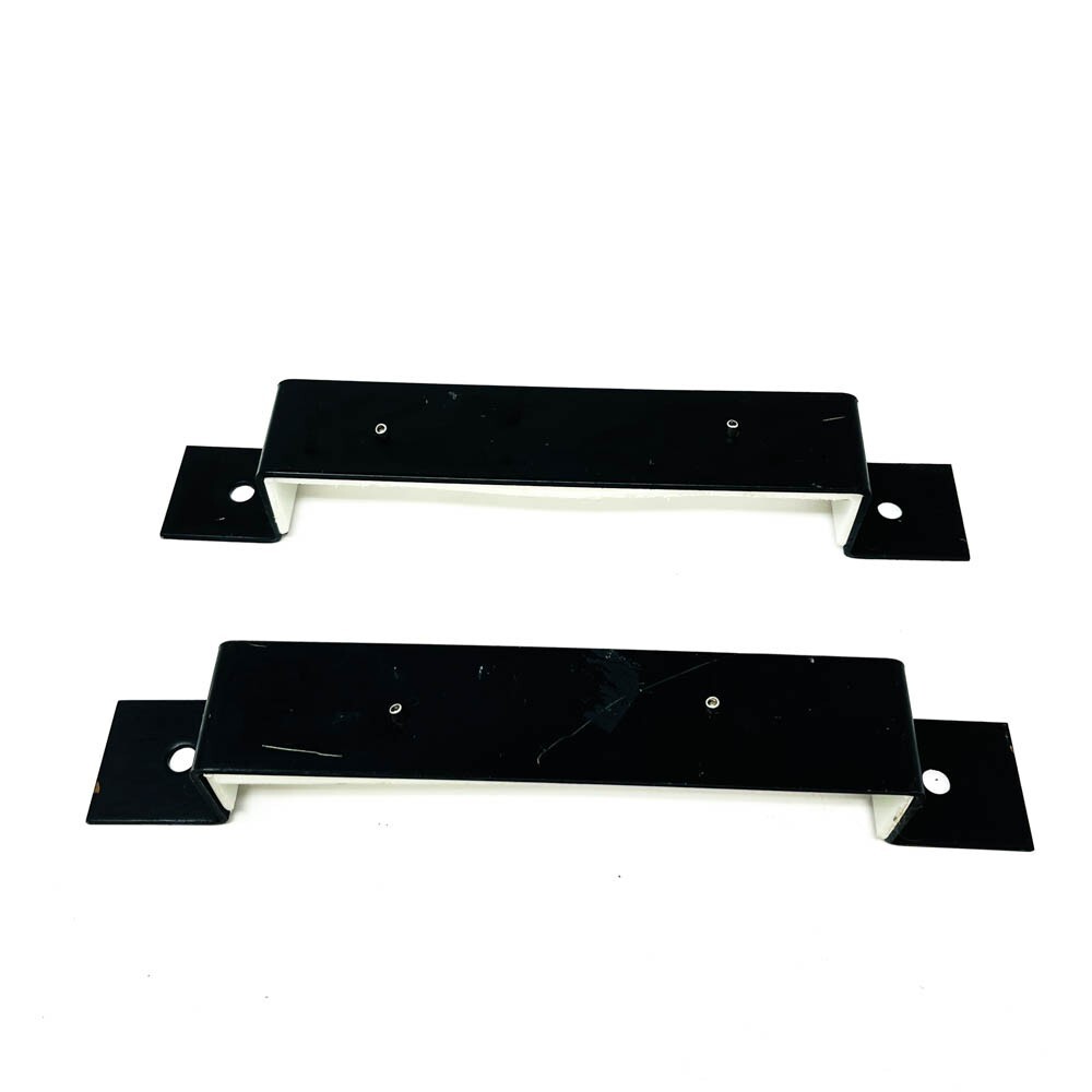 2 pcs Riveted White Plastic Coated Bracket 5025522