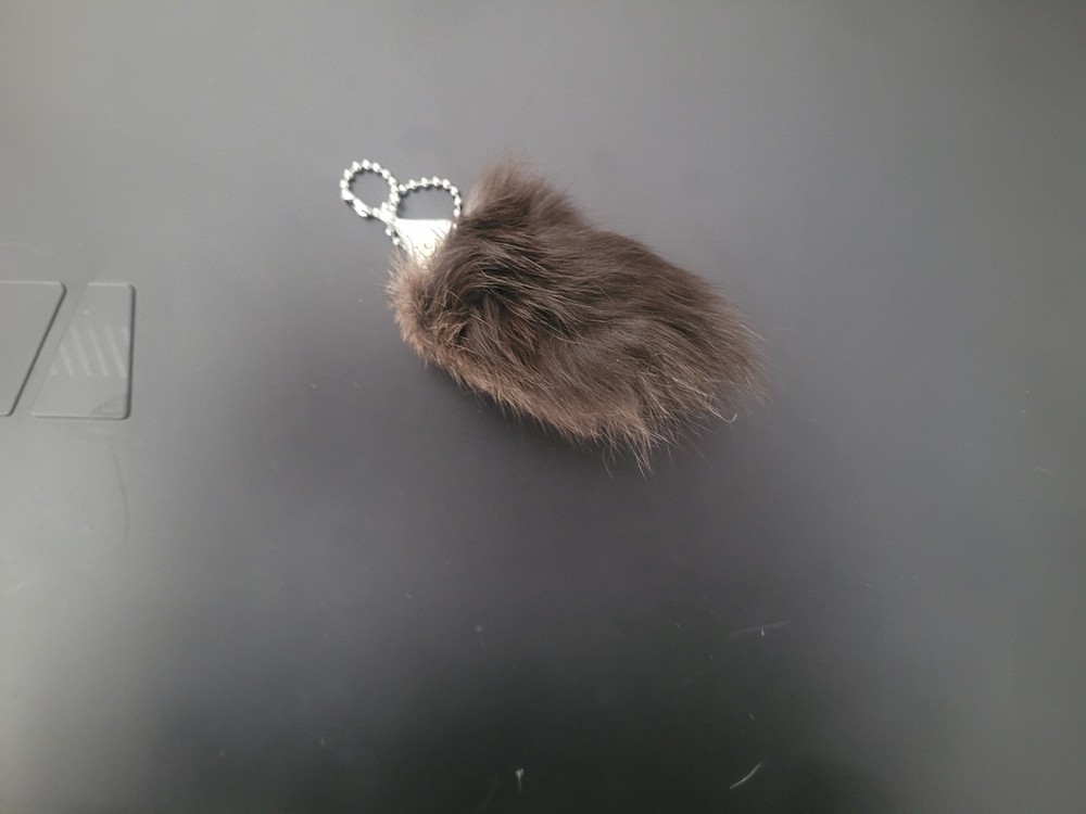 Lucky Rabbit Foot Keychain
