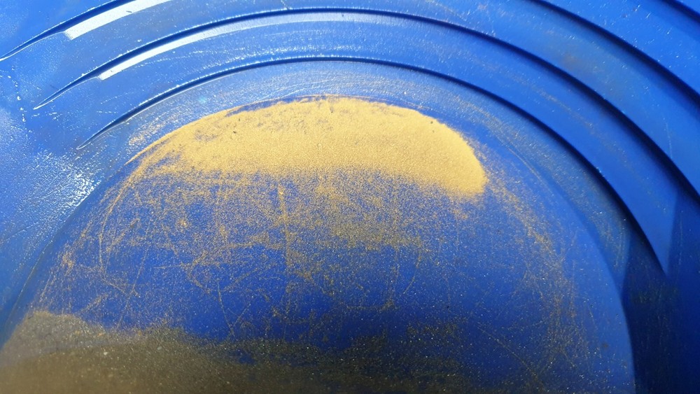 17lbs gold paydirt unsearched