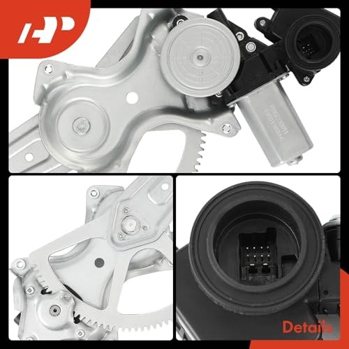 Front Left Electric Power Window Regulator with Motor (10 Front Driver (LH)