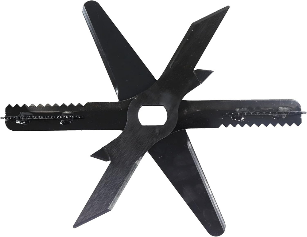 Wood Chipper Mulcher Leaf Shredder Replacement Blade Set (3Pcs) (Also Compatible