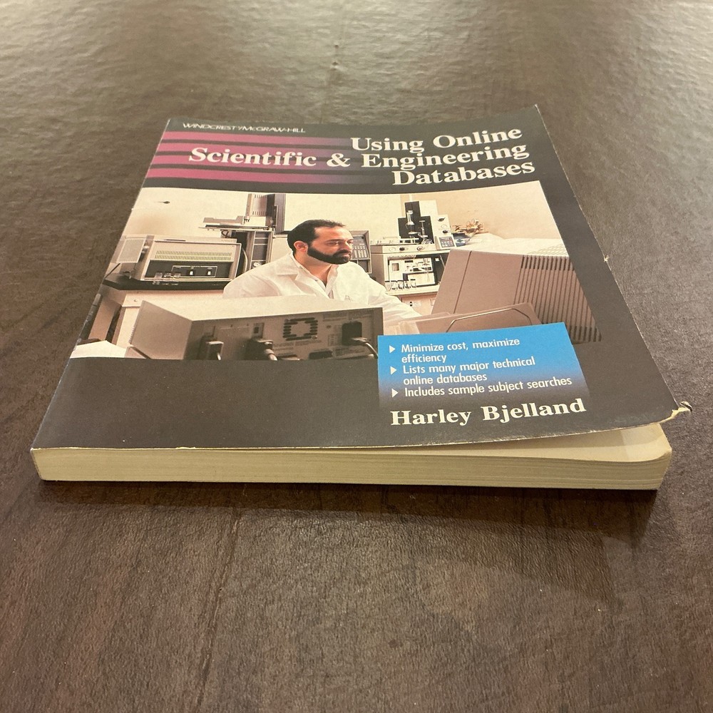 Using Online Scientific Engineering Databases Vintage Computing Textbook 1992