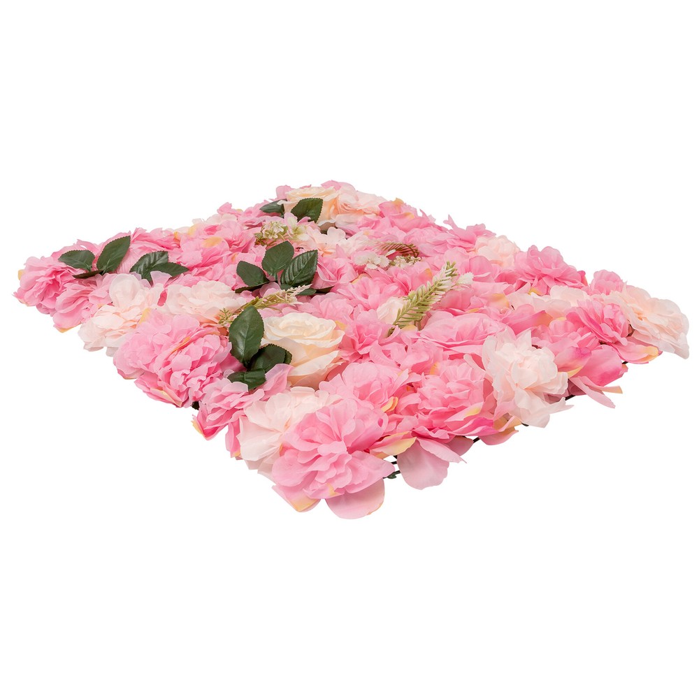 Flower Wall Panel, Artificial Floral Backdrop, Wall Decoration Backdrop HOT US!