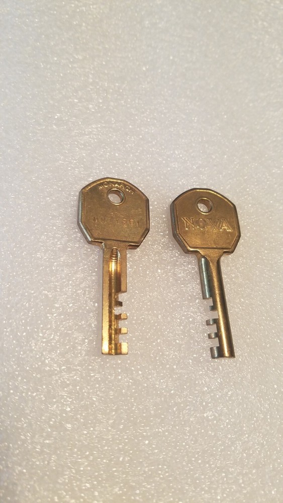 Monarch Nova Laundy Keys NV11261 Used
